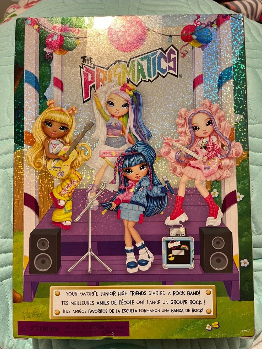 Bella Parker Prismatics Rainbow Junior High Doll - Pink & Purple Fashion
